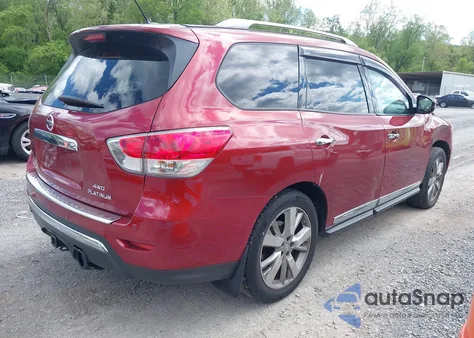 2013 Nissan Pathfinder Platinum from USA, damaged, VIN 5N1AR2MM1DC641760